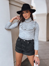 Damen Pullover NOAH Hellgrau Dstreet MY1410