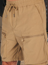 Herren Stoff Kampfshorts khaki Dstreet SX2507