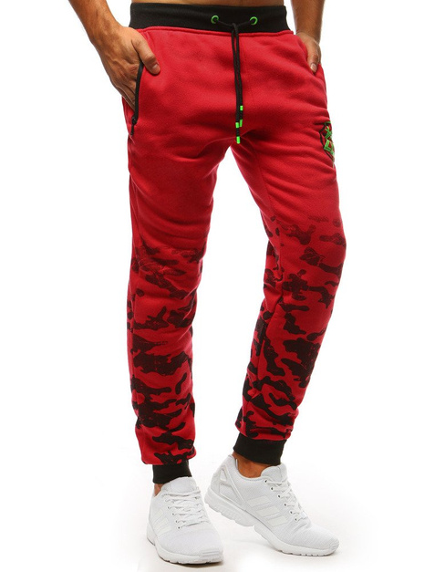 Herren Trainingshose Rot Dstreet UX3618