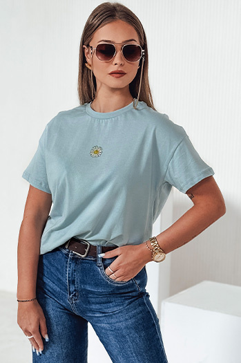 Damen FLORTA T-shirt blau Dstreet RY2557