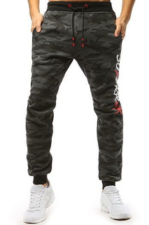 Herren Sporthose Jogger Camo Anthrazit Dstreet UX3512