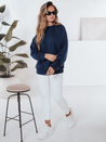 UZORI Damen Sweatshirt navy blau Dstreet BY1296