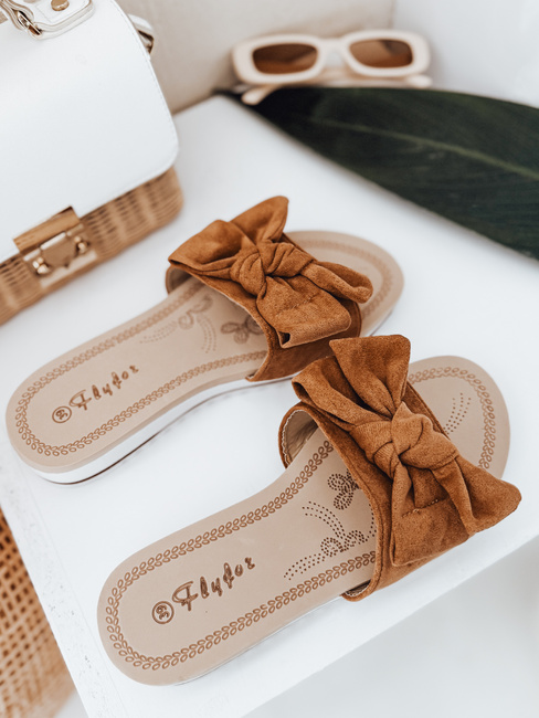 Damen LOVESLIDE camel Flip-Flops Dstreet ZY0996