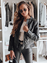 ROCKMISS Damen Lederjacke schwarz Dstreet TY4965