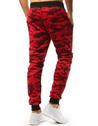 Herren Sporthose Jogger Camo Rot Dstreet UX3514