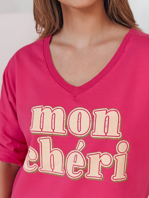 Bedruckte Bluse in Übergröße CHERINO fuchsia Dstreet RY2829