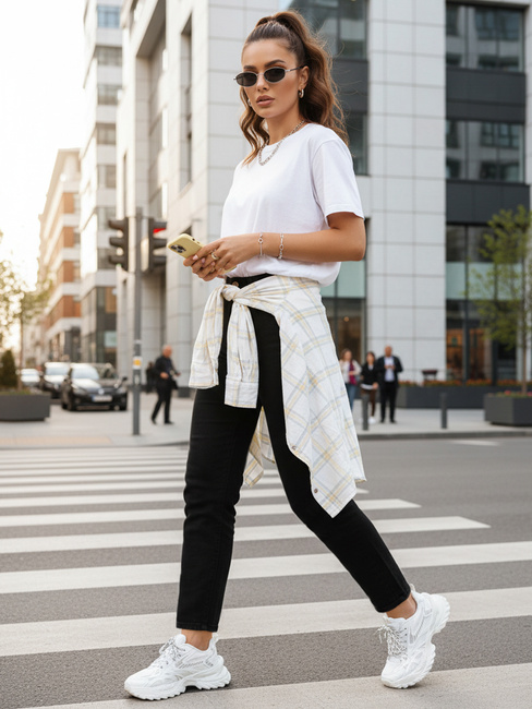 Damen Jeans mit hoher Taille in Mom Fit schwarz Dstreet UY2876