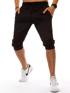 Herren Sweatshort Schwarz Dstreet SX1534_2