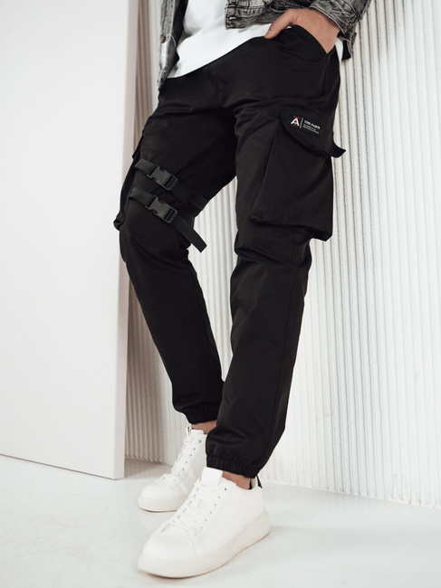 Herren Cargohosen Farbe Schwarz DSTREET UX4205