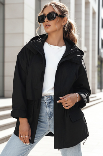 Damen Parka MINESSA Farbe Schwarz DSTREET TY4156