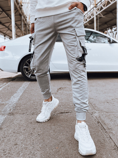 Herren Cargohosen Farbe Grau DSTREET UX4215