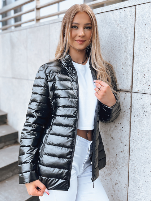 kurtka damska czarna Dstreet TY3790