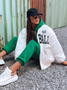 Damen Baseballjacke BASKET Weiß Dstreet TY3118