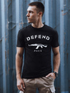 Bedrucktes Herren-T-Shirt schwarz Dstreet RX5579_1