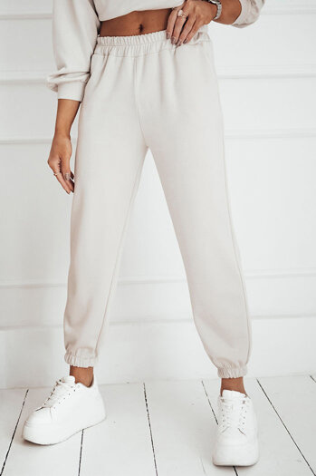 Damen Jogginghose MOSS Farbe Hellbeige DSTREET UY1852
