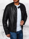 Herren Kunstlederjacke Farbe Schwarz DSTREET TX4382_3