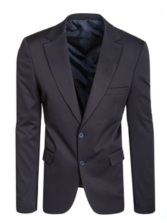 Einreihiger marineblauer Blazer für Herren Dstreet MX0630_1