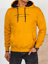 Herren Sweatshirt mit Aufdruck Farbe Gelb DSTREET BX5716
