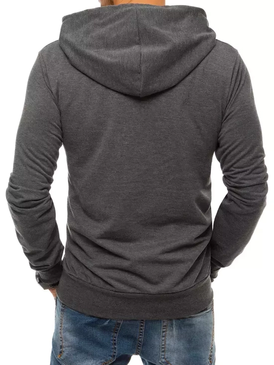 Herren Kapuzenpullover Dunkelgrau Dstreet BX4968