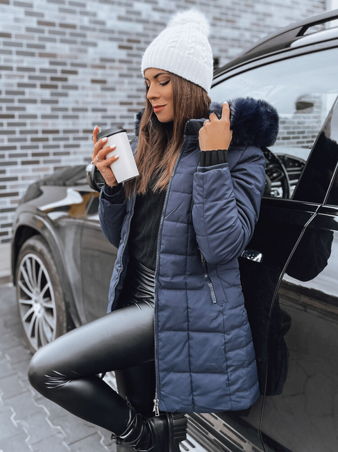 Damen Winterjacke LELISIA Farbe Dunkelblau DSTREET TY4024