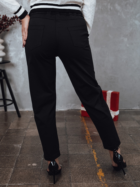 Damenhose in Übergröße NADIFORMAL Chinohose schwarz Dstreet UY2259