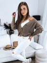 Damen Strickjacke SINSA Farbe Camel DSTREET MY1630