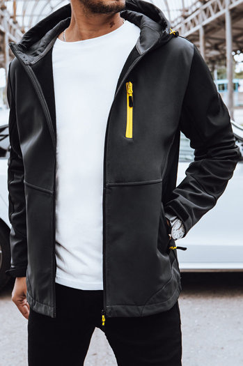 Herren Softshell Jacke Farbe Grau DSTREET TX4465