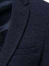 Blauer einreihiger Blazer für Herren Dstreet MX0634