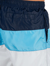 Marineblaue und weiße Badeshorts für Männer Dstreet SX2518