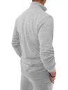 Herren Sweatshirt Zip Grau Dstreet BX5036_4