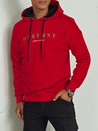 Herren Sweatshirt mit Aufdruck Farbe Rot DSTREET BX5681