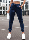 Damen Jogginghose Velours blau Dstreet UY2836