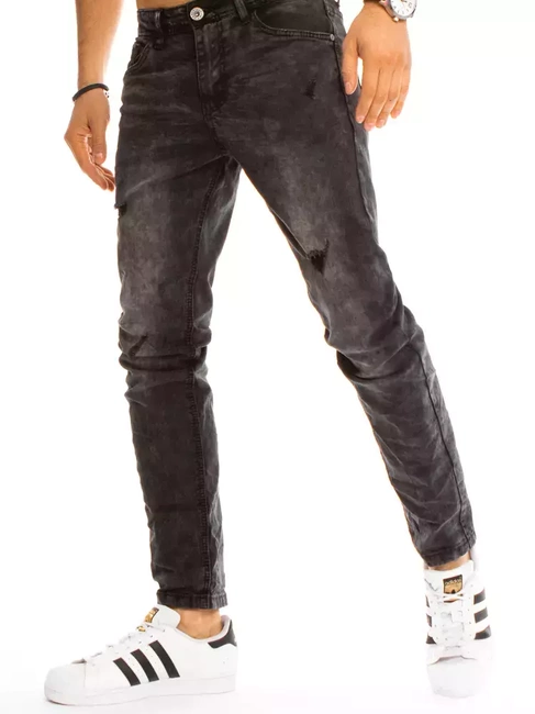 Herren Jeanshose Schwarz Dstreet UX3211