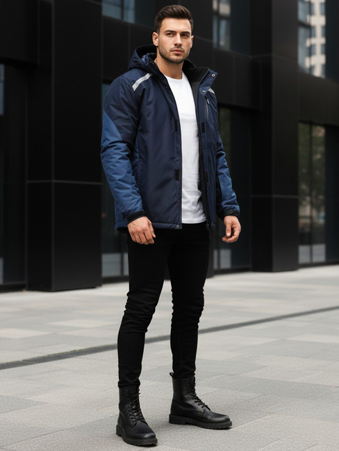 Herren Skijacke navy blau Dstreet TX5129