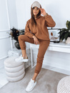 Damen Trainingsanzug Set AMILIA PREMIUM Mokka Dstreet AY0736