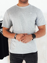 Herren T-shirt mit Aufdruck Farbe Grau DSTREET RX5468