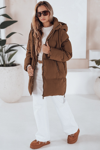 Damen Steppjacke LETLIS camel Dstreet TY3245