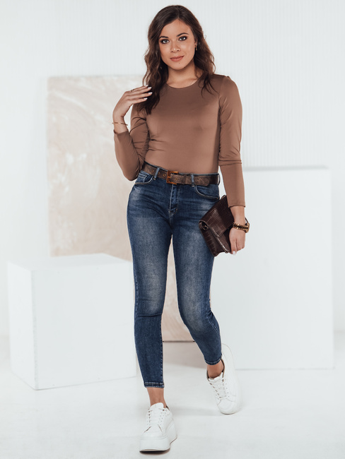 Damen Jeanshose TRENDILEGS push up dunkelblau Dstreet UY2311