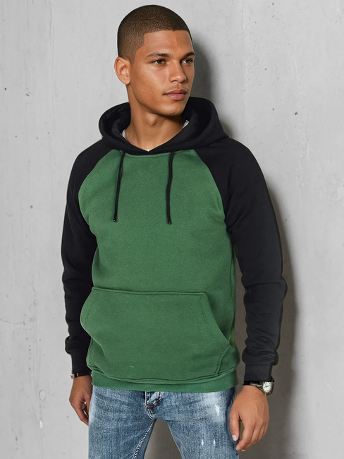 Herren-Kapuzenpullover grün Dstreet BX5895