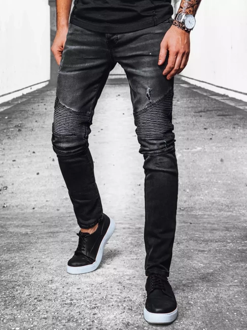 Herren Jeanshosen Farbe Grau DSTREET UX3917