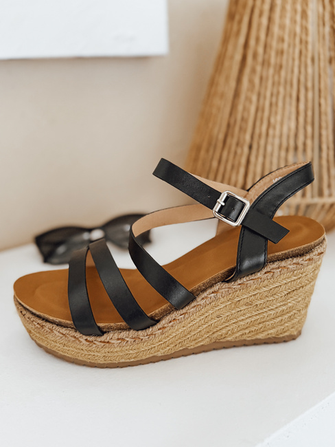 Damen SUMMERUP Sandalen schwarz Dstreet ZY0988
