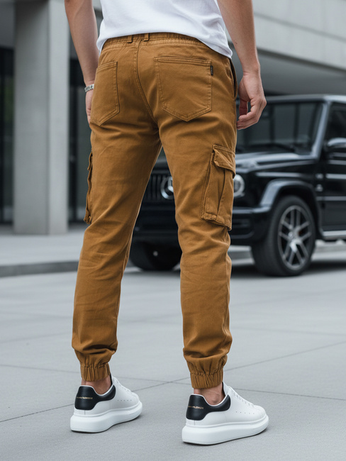 Herren Cargohosen Farbe Braun DSTREET UX4174