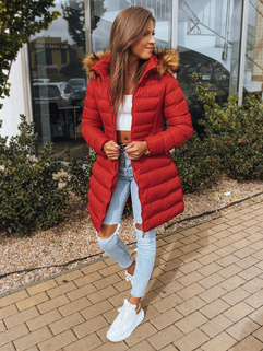 Damen Winterjacke TERIS rot Dstreet TY3097_2