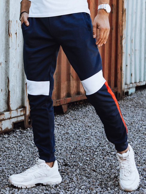 Marineblaue Herren-Sweatpants Dstreet UX4455