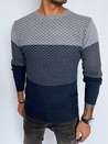 Herren Klassische Pullover Farbe Grau DSTREET WX2131