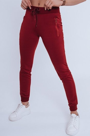 Damen Traininghose JULIET Weinrot Dstreet UY0823