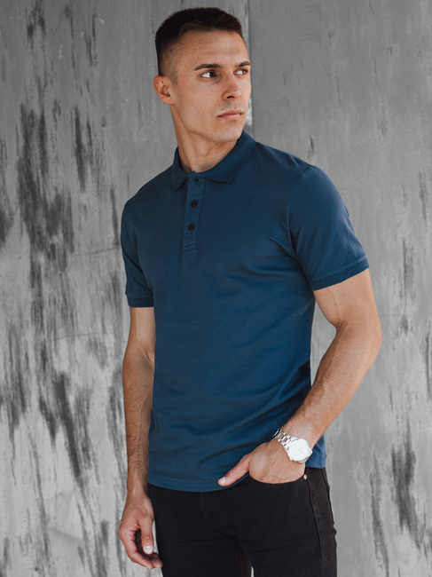 Herren Poloshirt Farbe Dunkelblau DSTREET PX0603