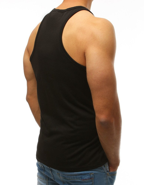 Herren Tank top Schwarz Dstreet RX3495