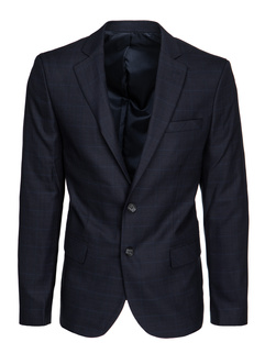 Einreihiger marineblauer Blazer für Herren Dstreet MX0623_1