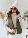 Damen Steppweste LIKEHUGS grün Dstreet TY4977